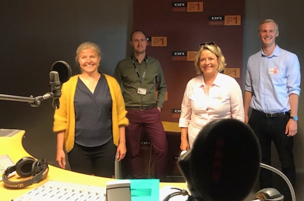 Stine Bosse i “Følg pengene” på P1 Stine Bosse i “Følg pengene” på P1